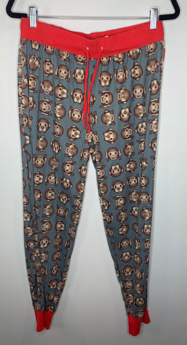 Blue and Red Monkey Pyjama Pants