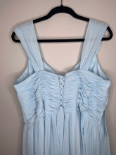 Load image into Gallery viewer, Short Light Blue Tule Overlay Formal Dress