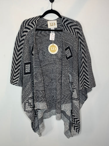 Grey Patterned Sweater