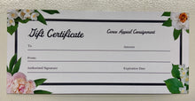 Load image into Gallery viewer, Curve Appeal Consignment Gift Certificate