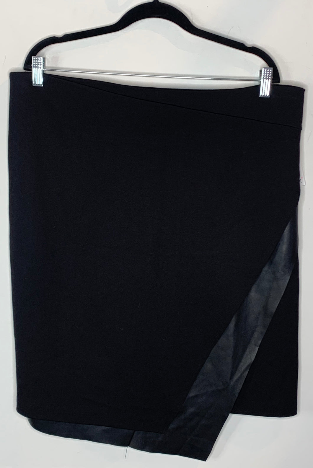 Asymmetrical Black Skirt