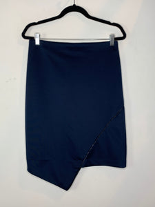 Blue Asymmetrical Skirt