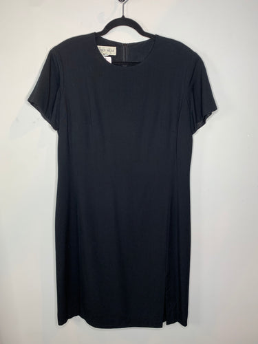 Black Short Sleeved Dress
