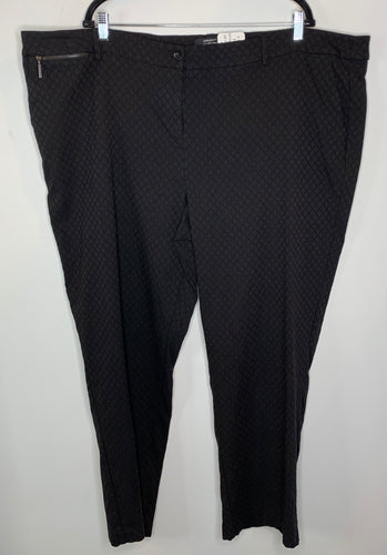 Black Diamond Pattern Pants