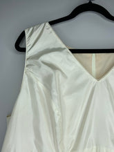 Load image into Gallery viewer, Ivory A-Line Dress with Faux Pearl Neckline
