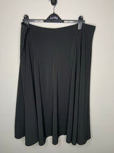 Load image into Gallery viewer, Black Lightly Pleated Skirt